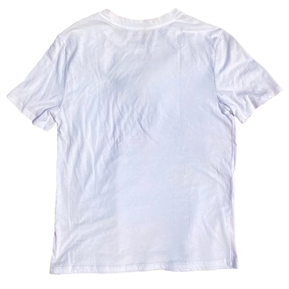 Rae Dunn Mr. Men's White Tee T-Shirt Small Casual Soft Groom Wedding Crewneck - Picture 3 of 6